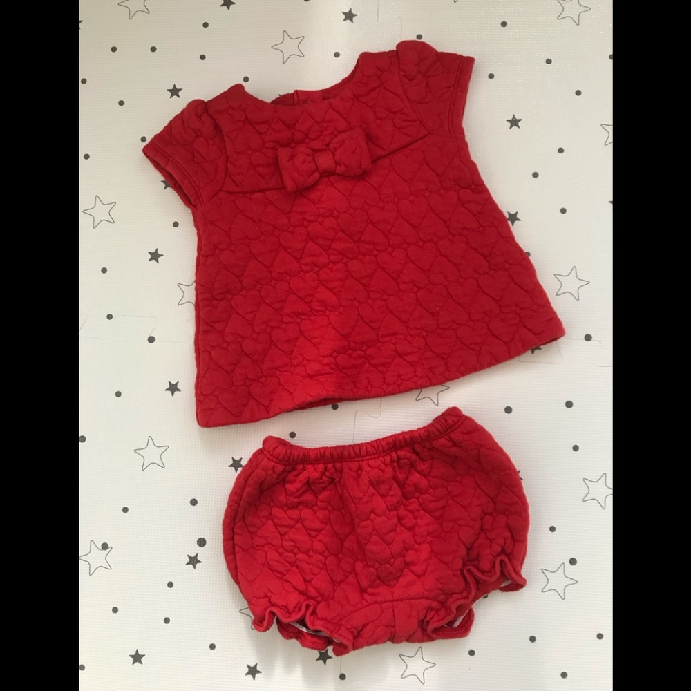 Baby Janie and Jack quilted set